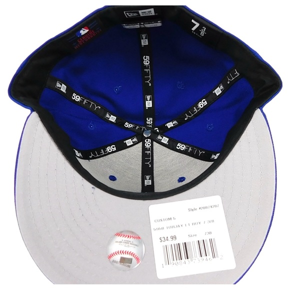 NWT Toronto Blue Jays Authentic Collection 59FIFTY Fitted Baseball Cap Hat - Picture 6 of 8
